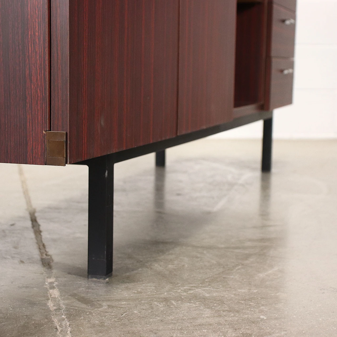 Laminated metal sideboard, 1960s 7