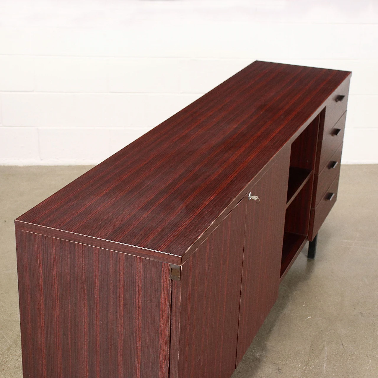 Laminated metal sideboard, 1960s 8