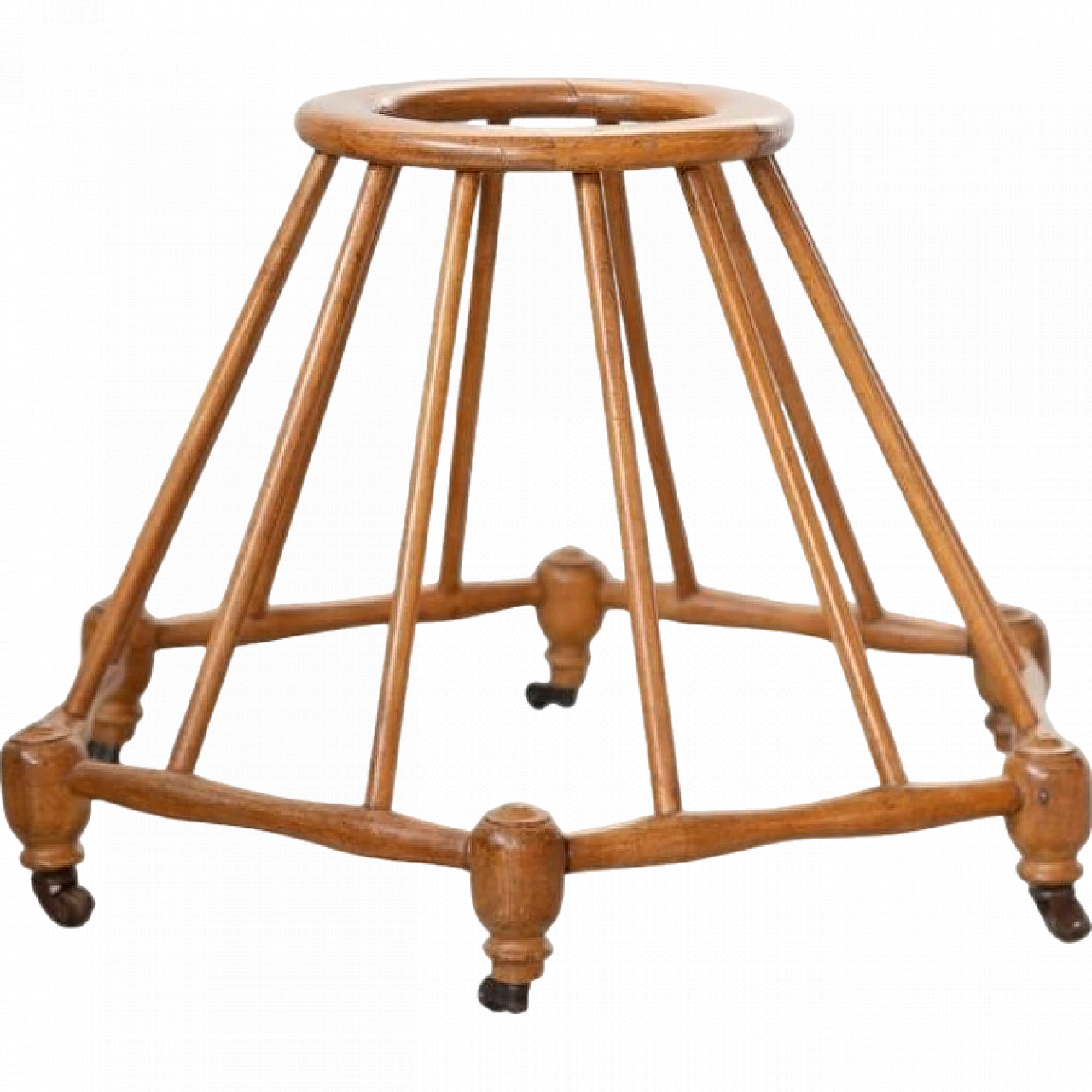 Beechwood baby walker, 1950s 11