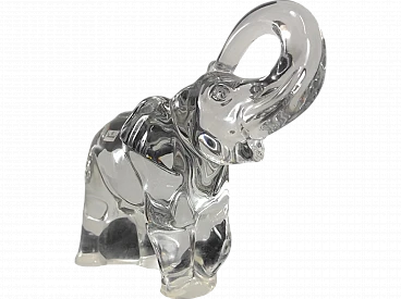 Elefante in cristallo Baccarat