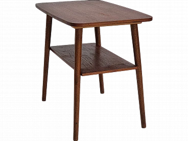 Danish side table, teak wood, 1960s