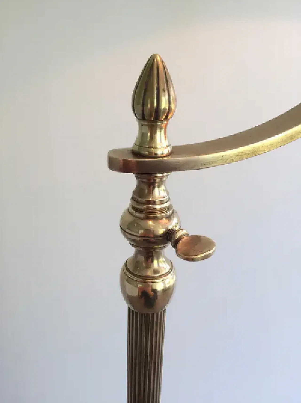 Brass reading lamp by Maison Jansen, 1940s 5