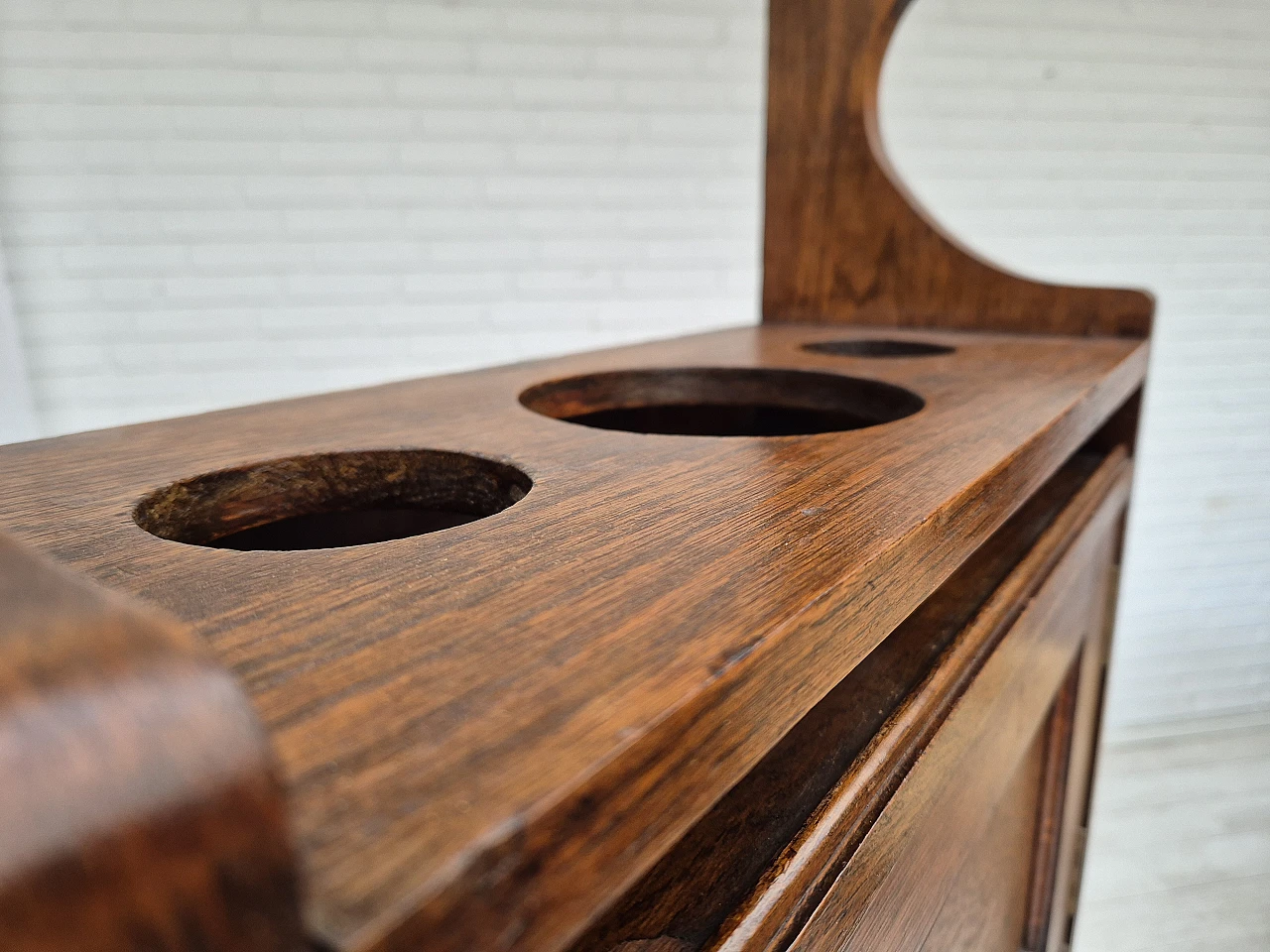 Scandinavian wall cabinet in oak, 1950s 15