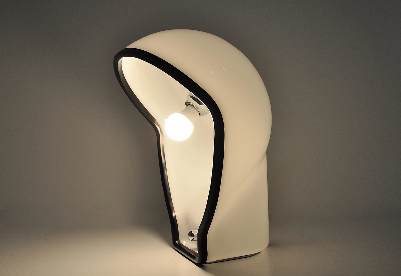 "Birghitta" Table Lamp by Fabio Lenci for Harvey Guzzini, 1970s 4