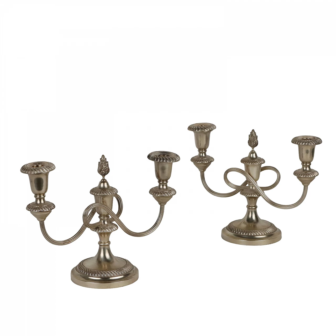 Candelabra Pampaloni Silver Florence, 20th century 1