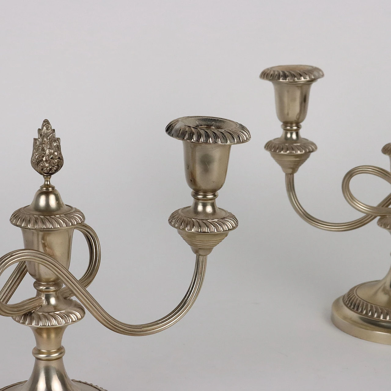 Candelabra Pampaloni Silver Florence, 20th century 3