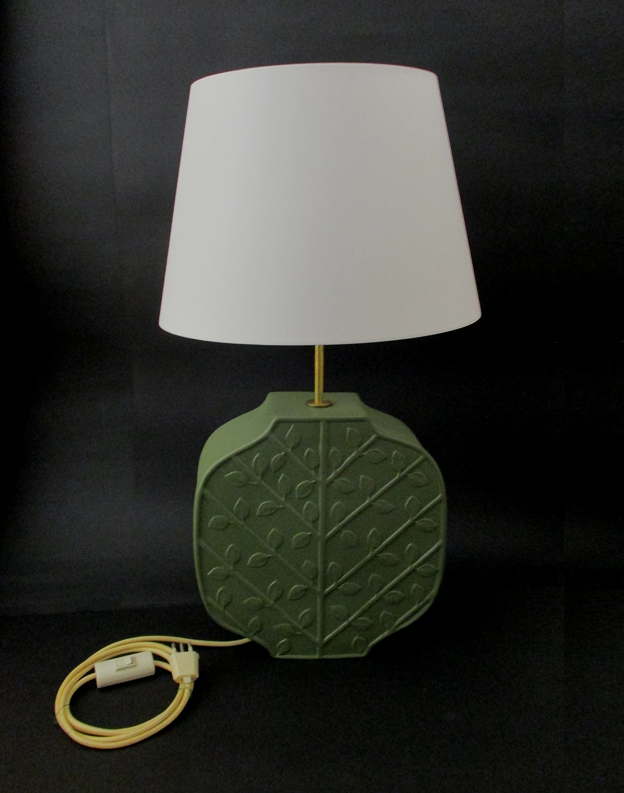 Artistic ceramic lamp from the 1960s 1