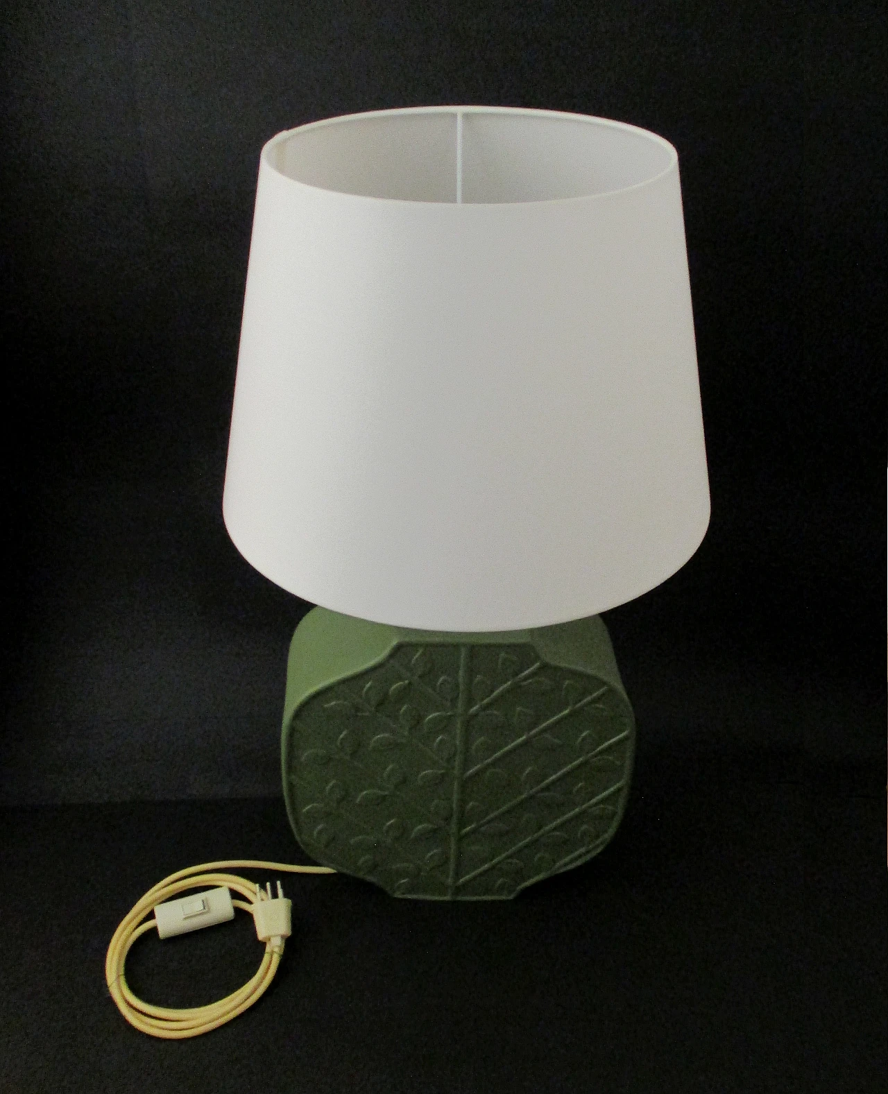 Artistic ceramic lamp from the 1960s 2