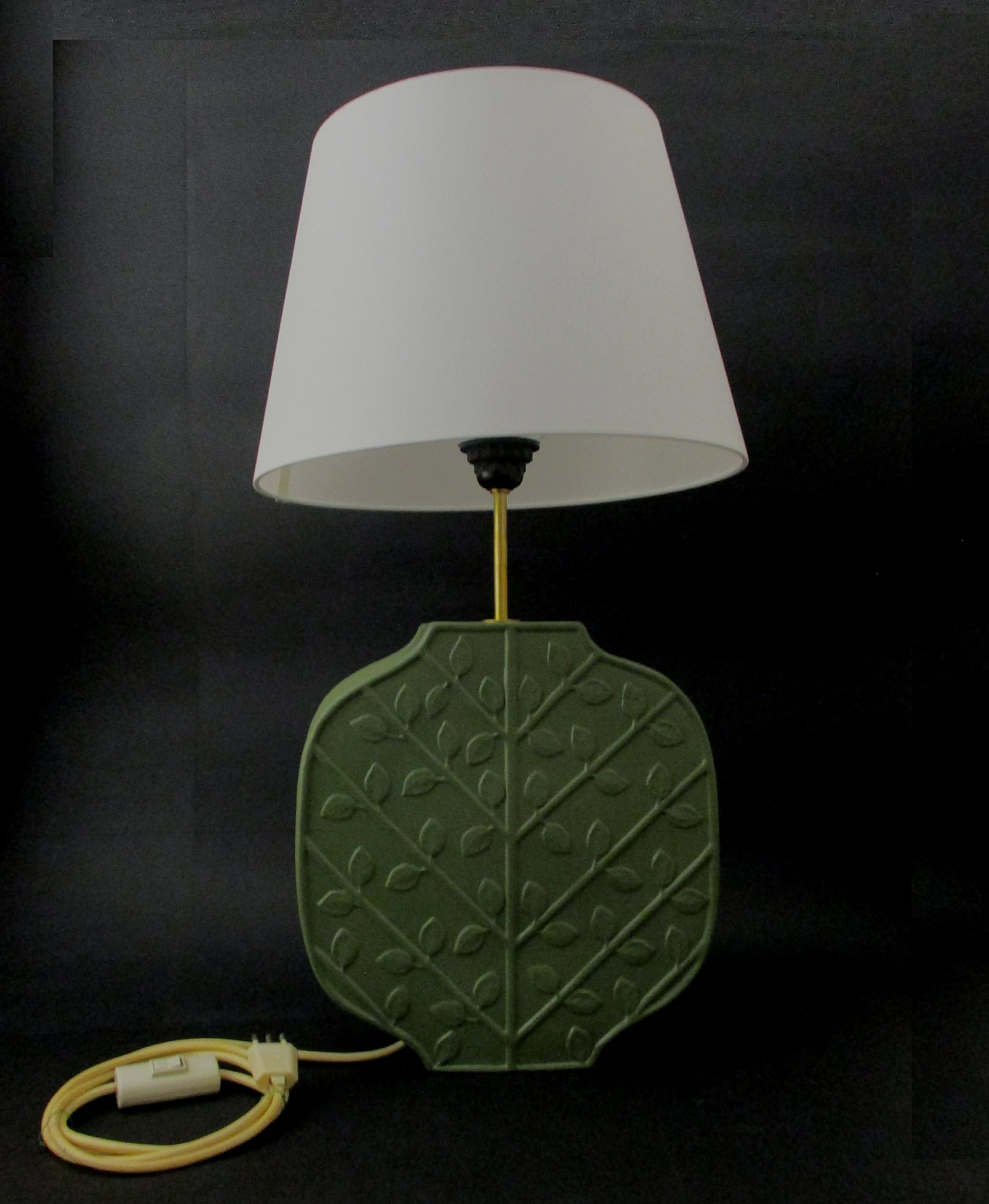 Artistic ceramic lamp from the 1960s 3