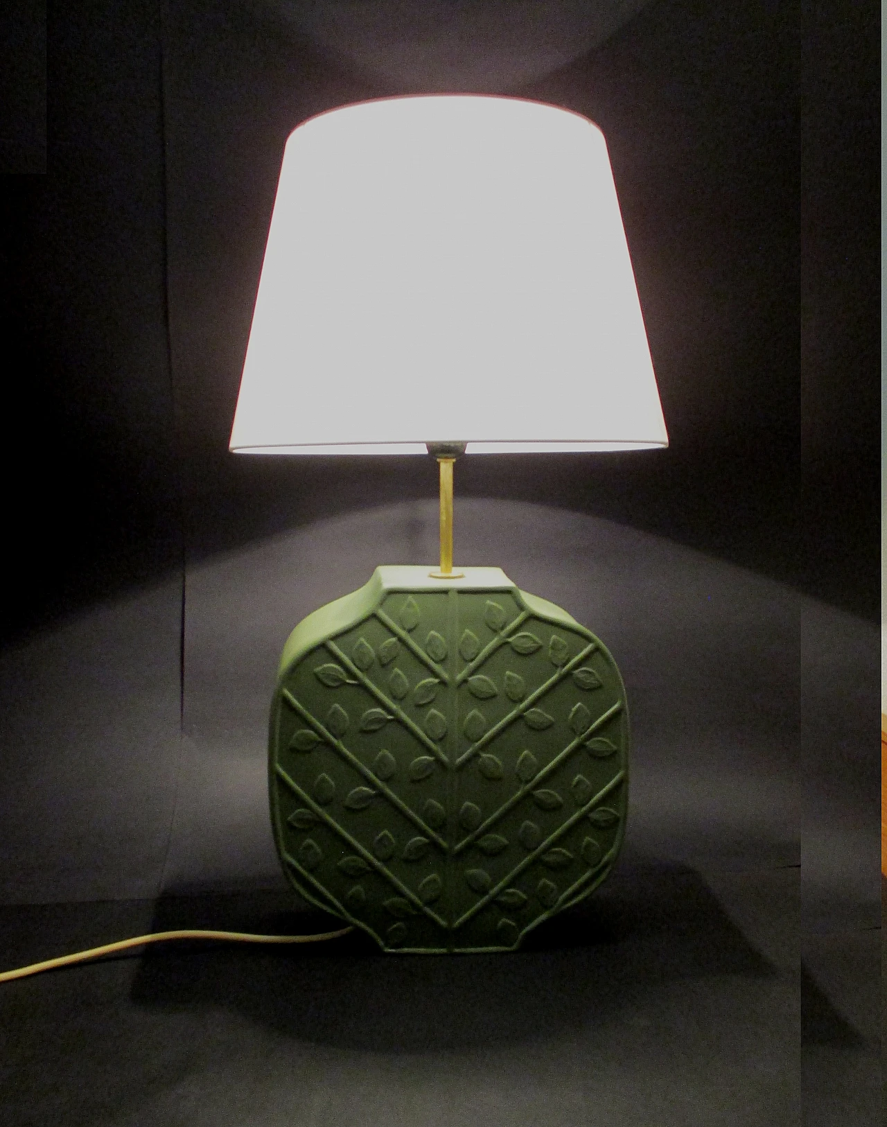 Artistic ceramic lamp from the 1960s 4