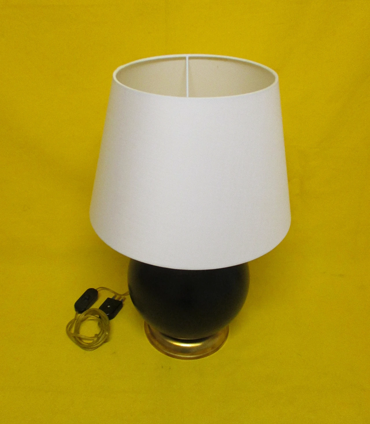 Spherical ceramic lamp from the 1960s 2