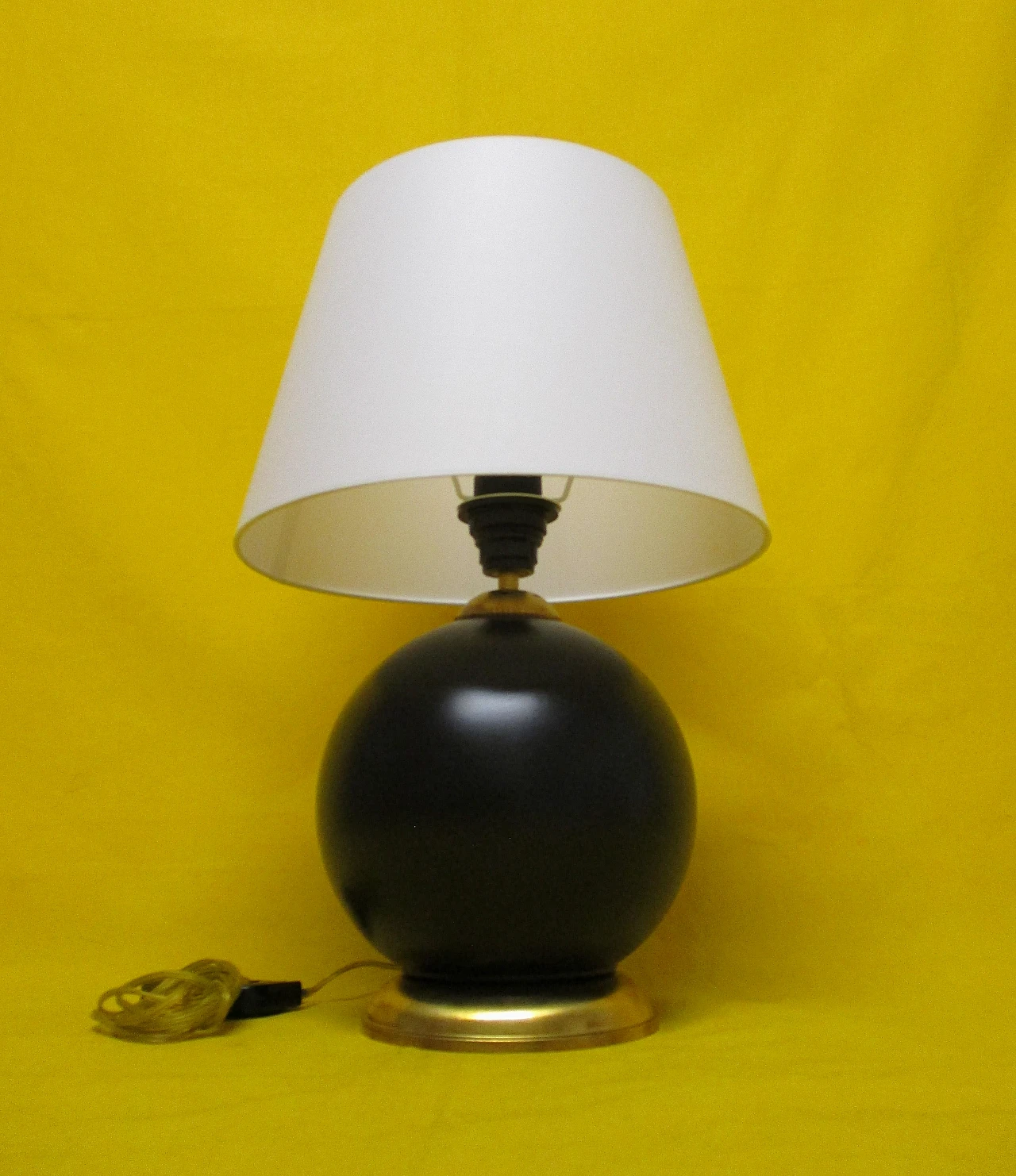 Spherical ceramic lamp from the 1960s 3