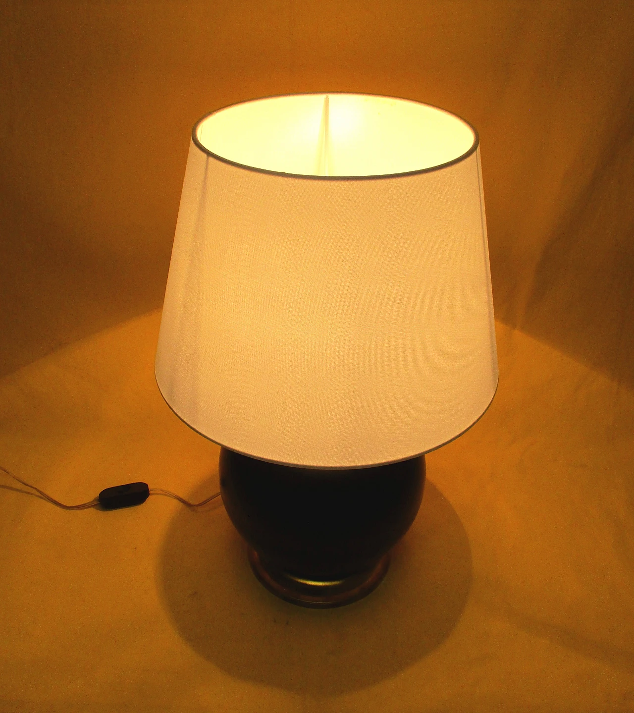 Spherical ceramic lamp from the 1960s 5