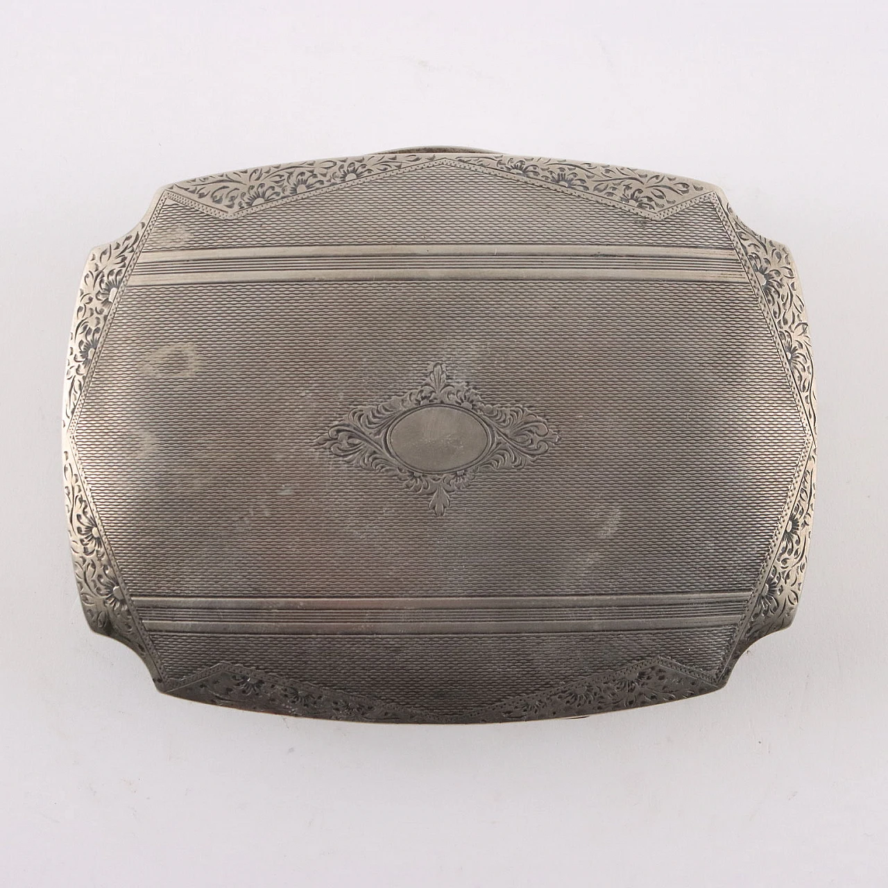 Antique Jewelry Box Silver Italy XX Century 3