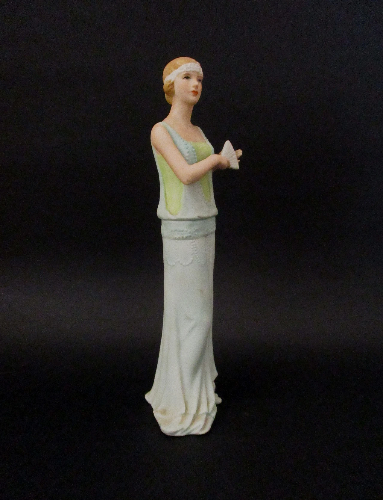 Liberty figurine in Capodimonte biscuit from the early 1900s 3