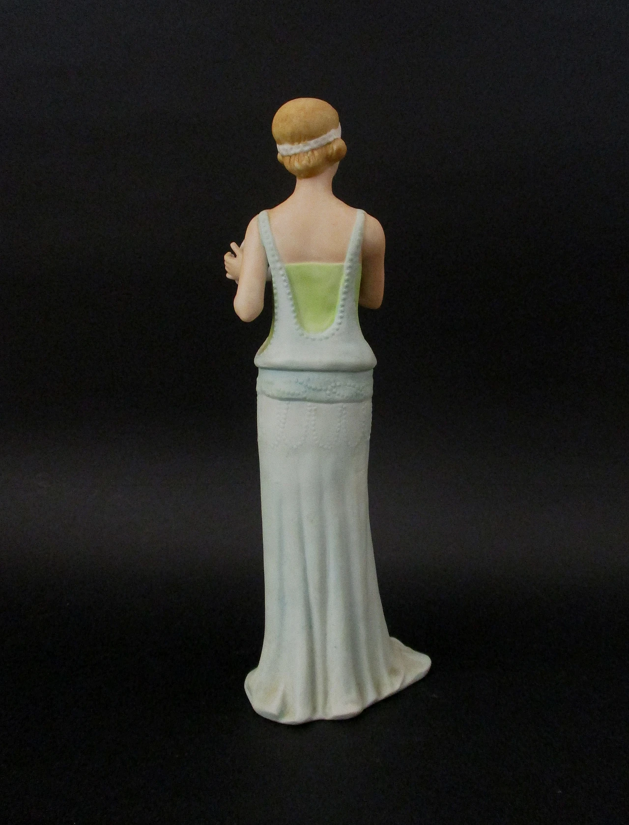 Liberty figurine in Capodimonte biscuit from the early 1900s 4