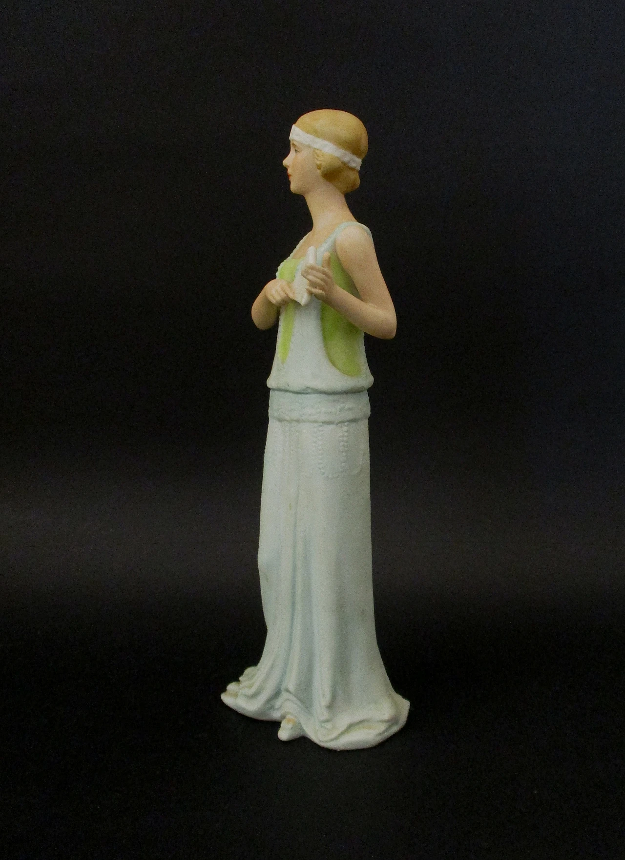 Liberty figurine in Capodimonte biscuit from the early 1900s 5