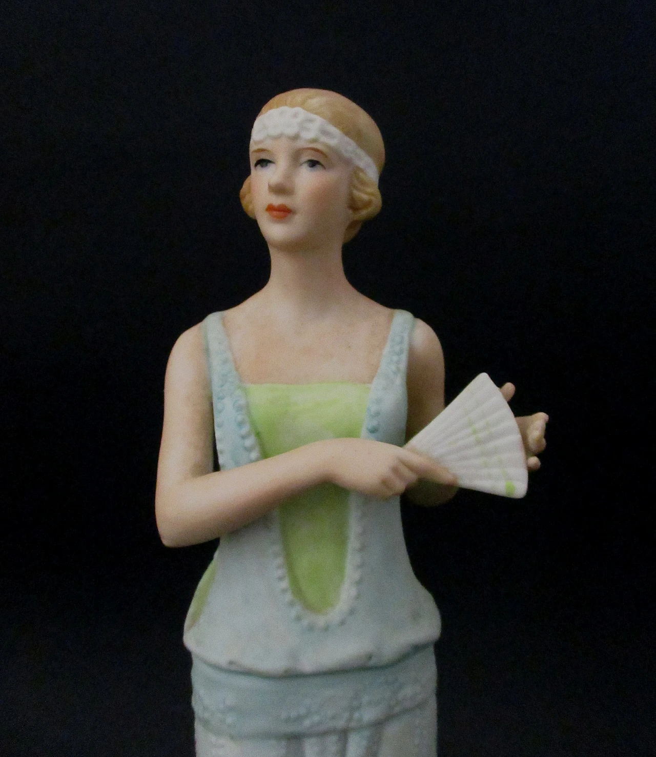 Liberty figurine in Capodimonte biscuit from the early 1900s 6