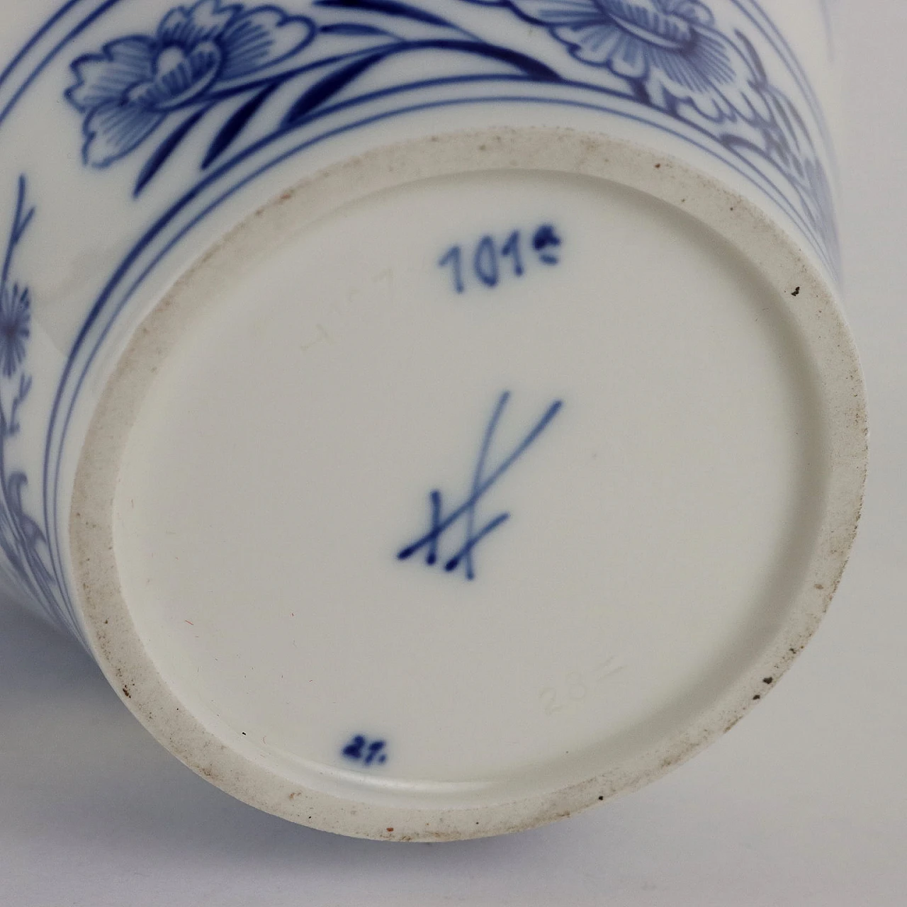 Vaso in Porcellana Meissen, '800 8