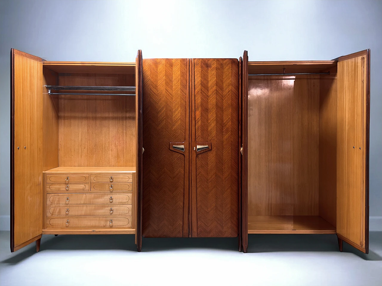 Italian Mid-Century wardrobe  by La Permanente Mobili Cantù, 50s 12