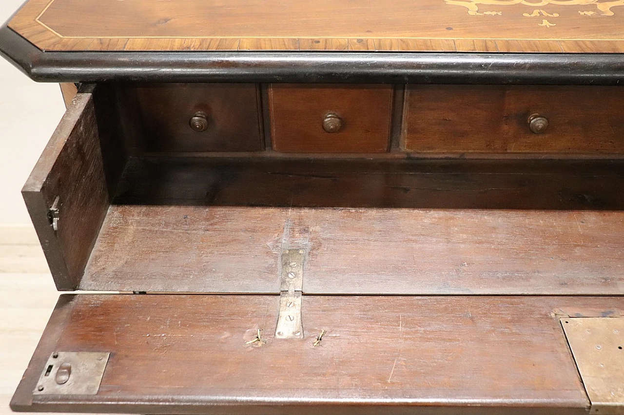 Majestic antique chest of drawers, 17th century 13