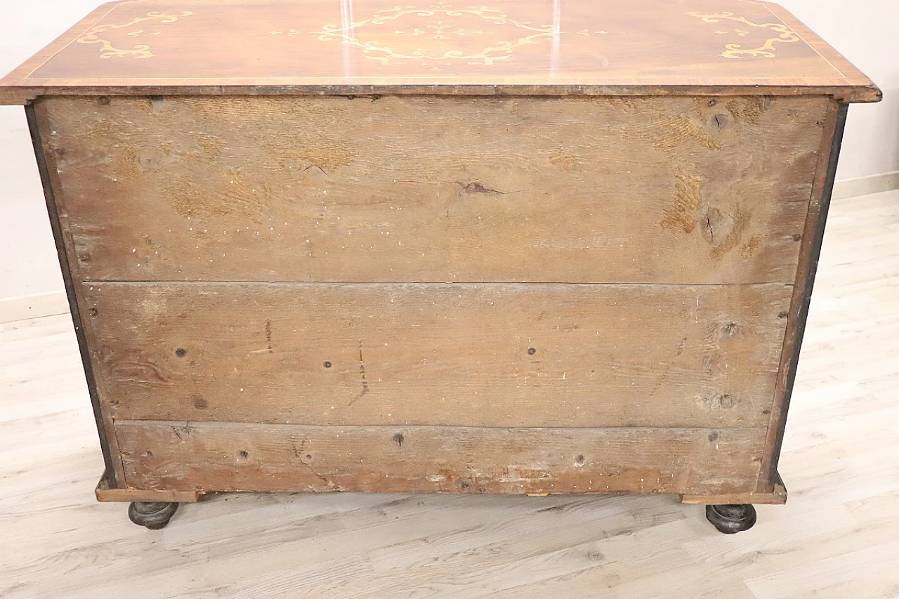 Majestic antique chest of drawers, 17th century 20