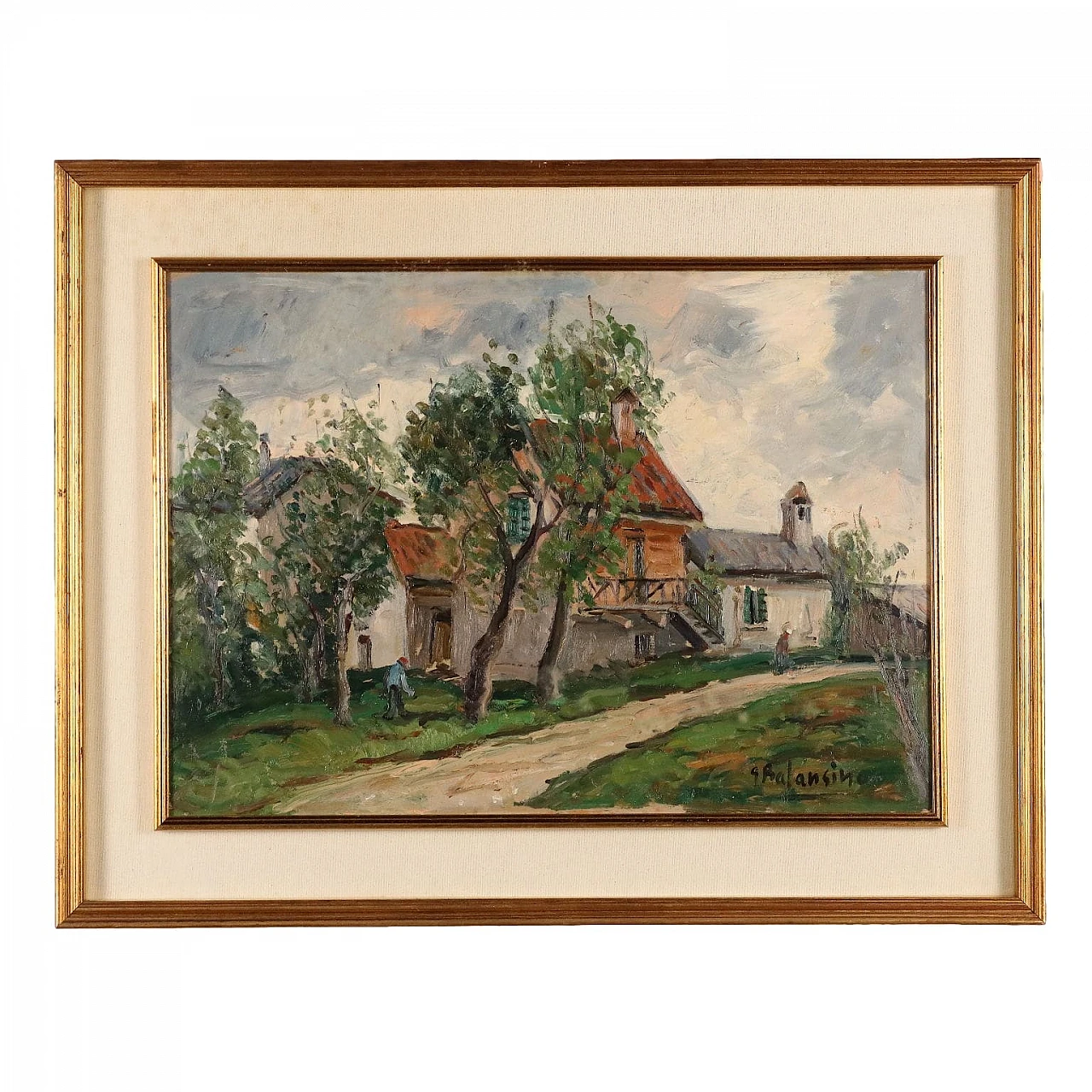 Painting by Giovanni Balansino, late 20th century 1