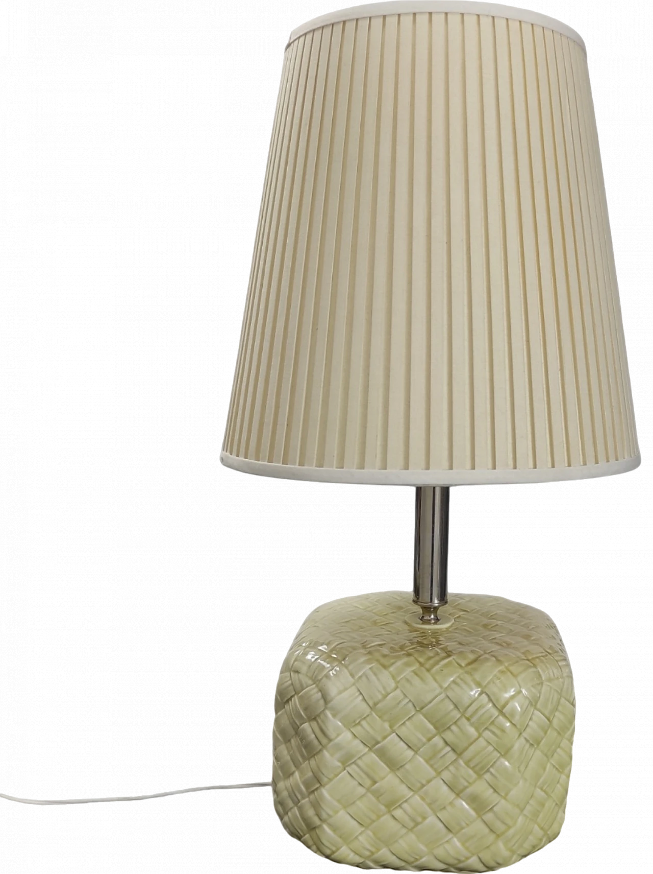 Ceramic table lamp with Costa signature, Italy, 1970s 8