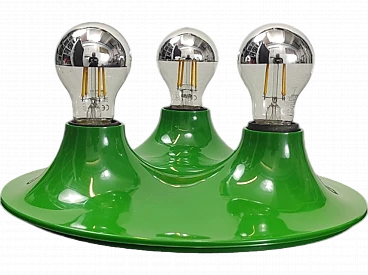 Triteti applique verde di Vico Magistretti per Artemide, anni '60