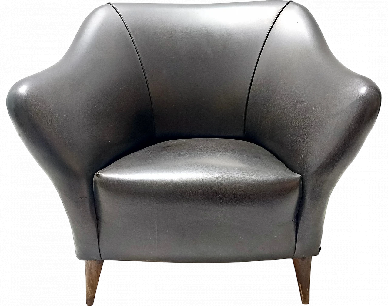 Armchair in the style of Gio Ponti for Casa e Giardino, 1950s 12