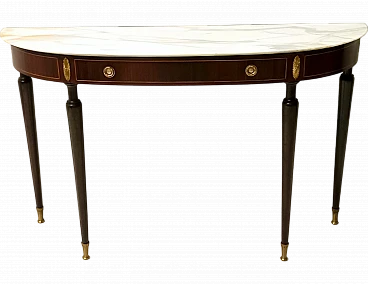 Paolo Buffa style Console by La Permanente di Cantù, 1950s