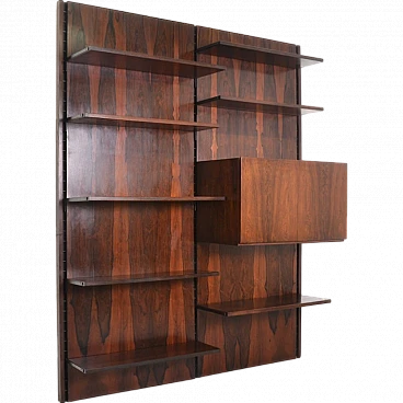 Wall bookcase by Bernini, 1950s