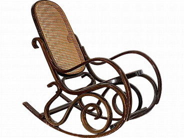 Wooden rocking chair from the 60s