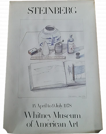 Manifesto di Saul Steinberg per il Whitney Museum, 1978