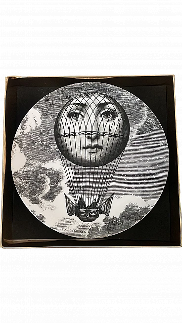 Piero Fornasetti dish, 2000