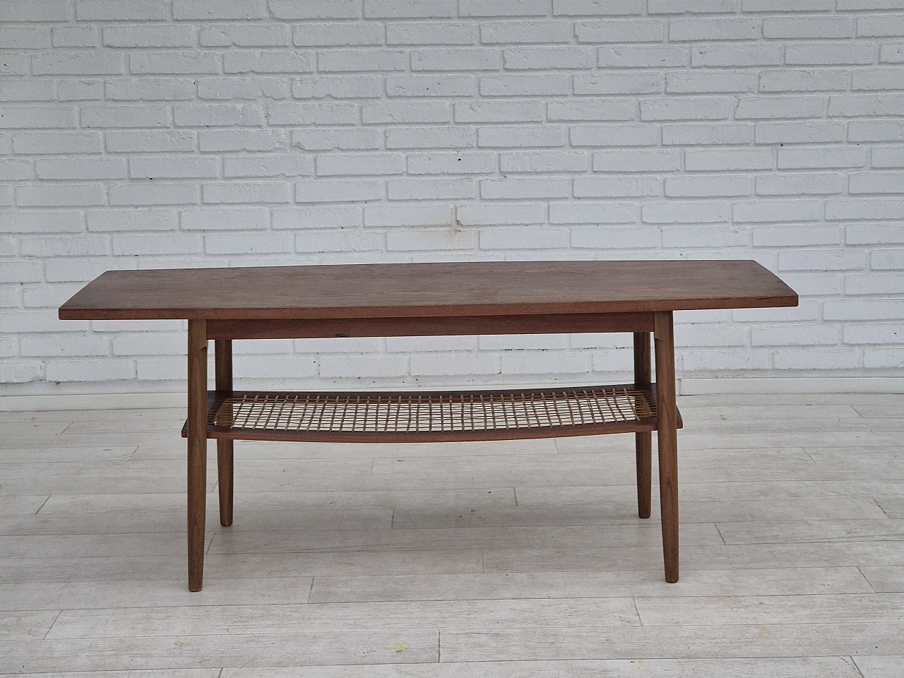 1970s, Danish coffee table, original very good condition, teak wood, r 2