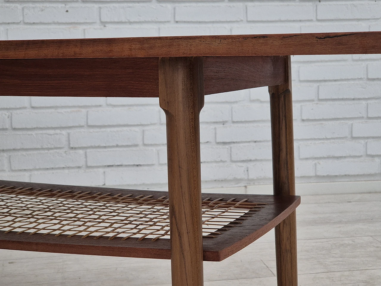 1970s, Danish coffee table, original very good condition, teak wood, r 13