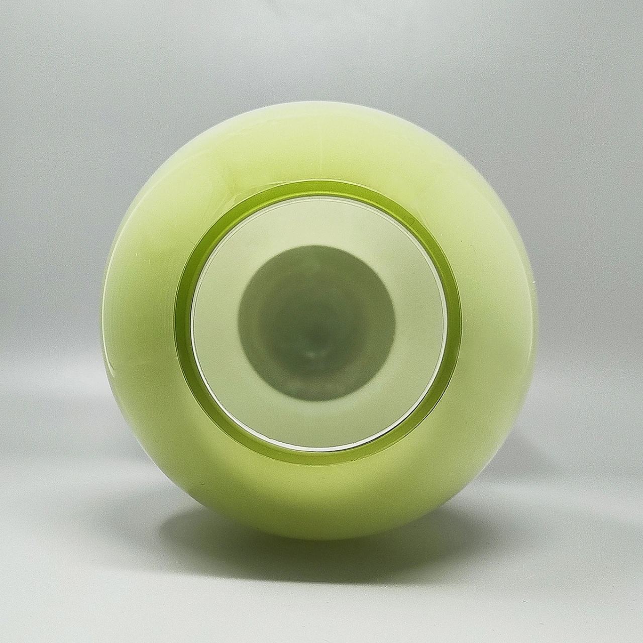 Space Age green vase in Murano glass, 70s 7