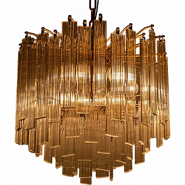 Murano glass ceiling lamp, 1950s