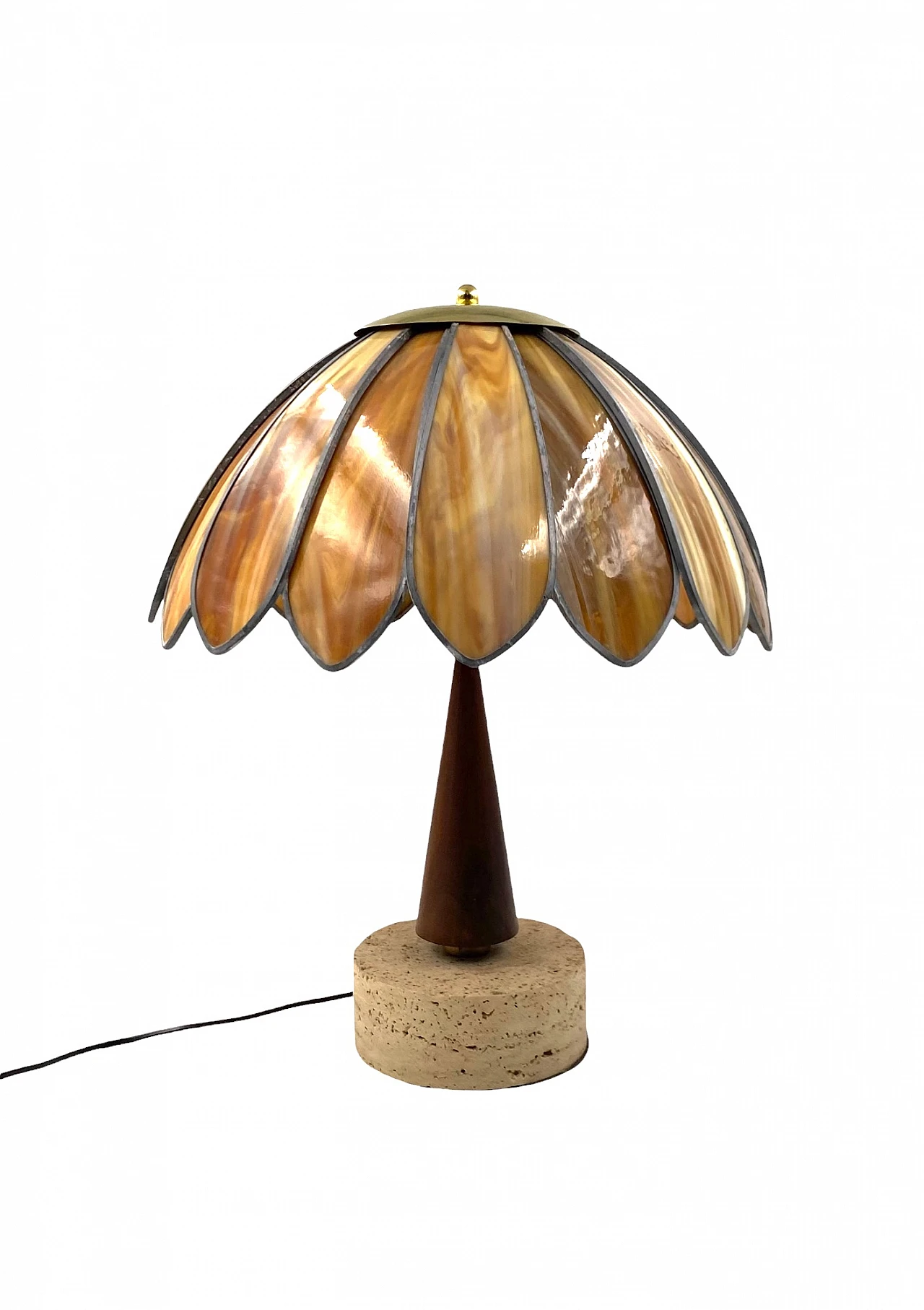 Hollywood regency table lamp, 70s 1