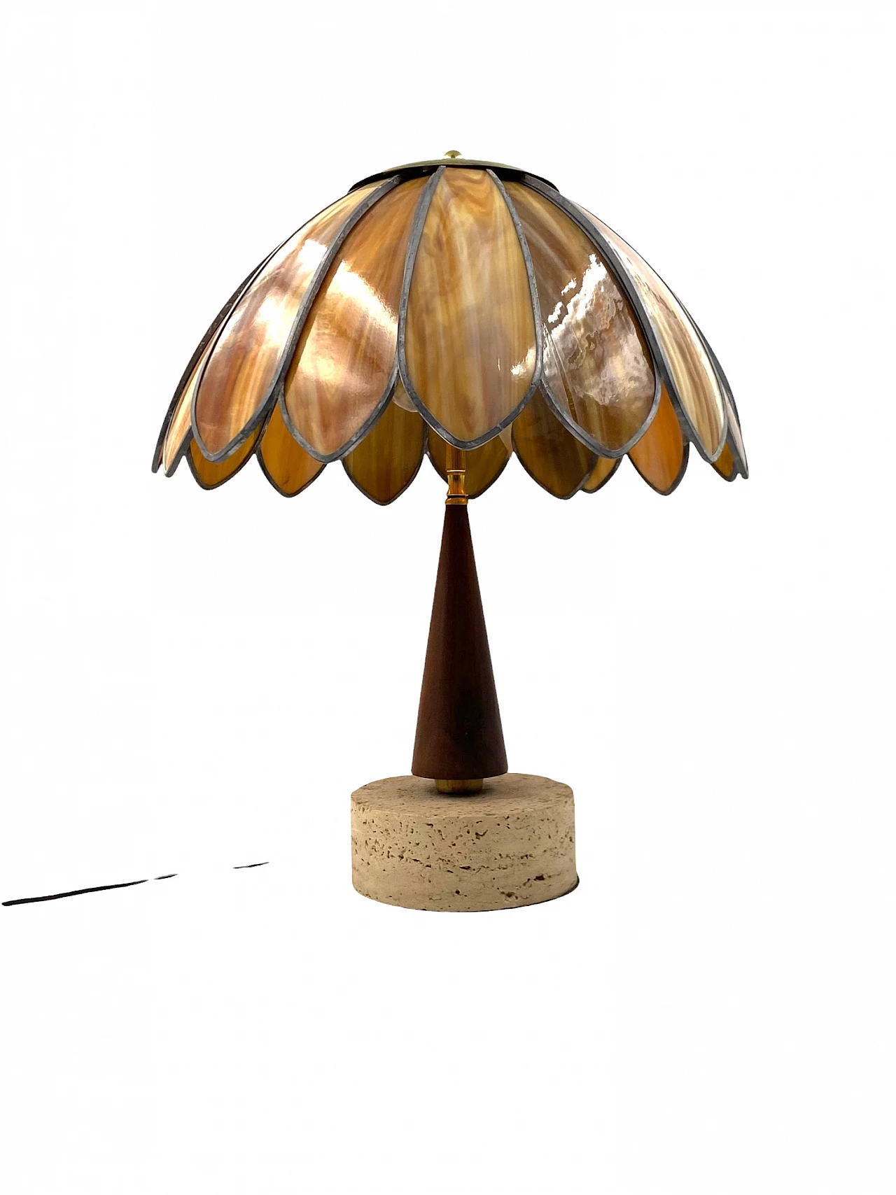 Hollywood regency table lamp, 70s 8