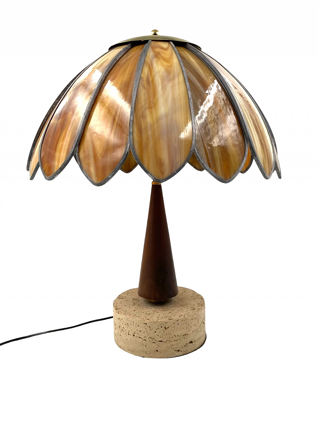 Hollywood regency table lamp, 70s 11