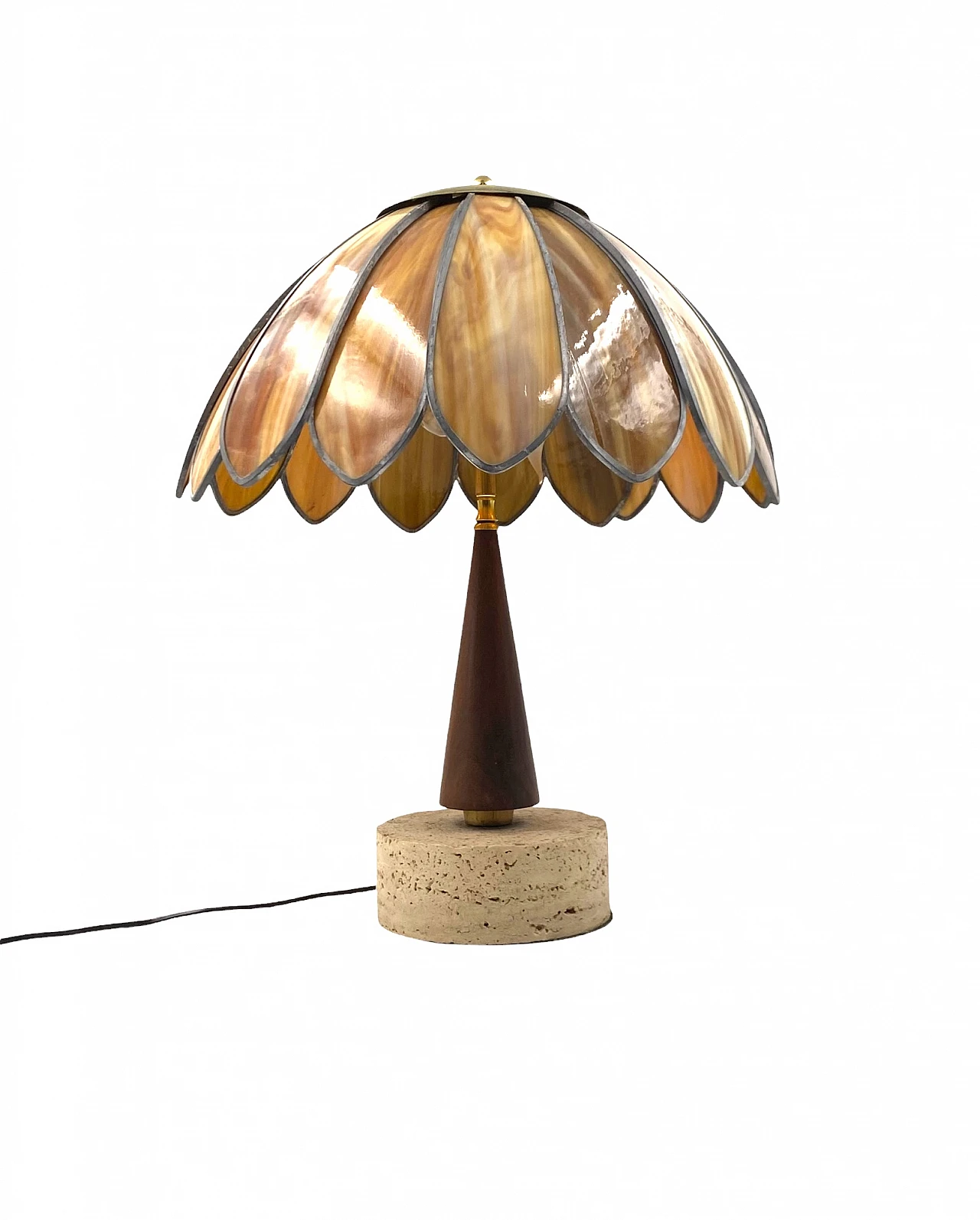 Hollywood regency table lamp, 70s 12