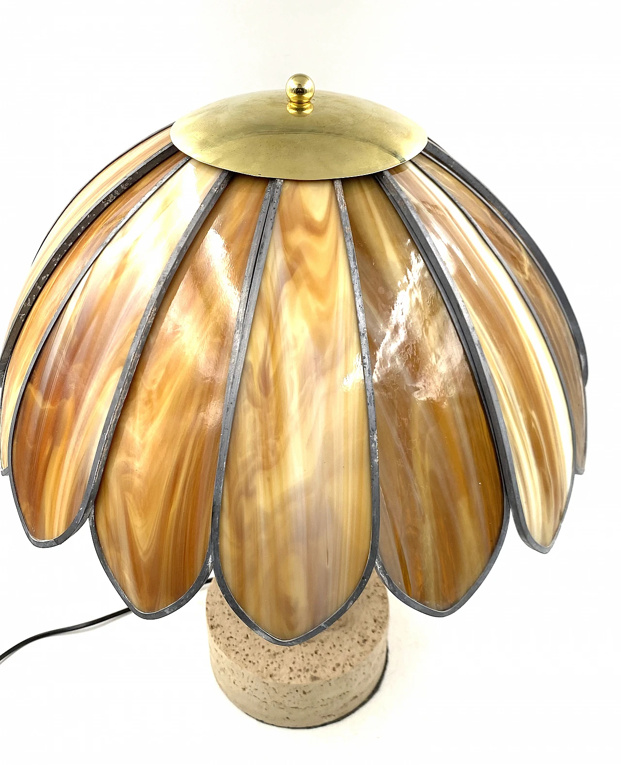 Hollywood regency table lamp, 70s 14