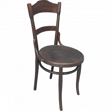 Sedia da bistrot Thonet in legno, anni '30