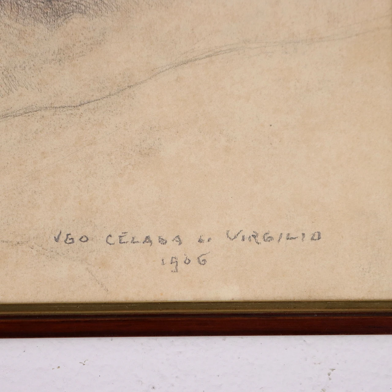 Ugo Celada da Virgilio, Hand, pencil on paper, 1906 5