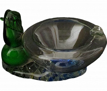 Artistic Murano glass ashtray, 1960s