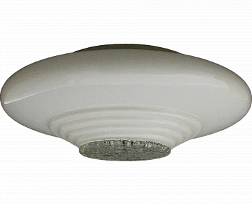 Plafoniera Lampadario Stilnovo vetro Murano, anni '70