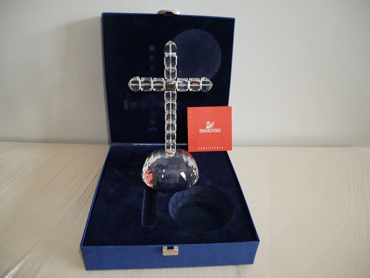 Swarovski crystal light cross 5