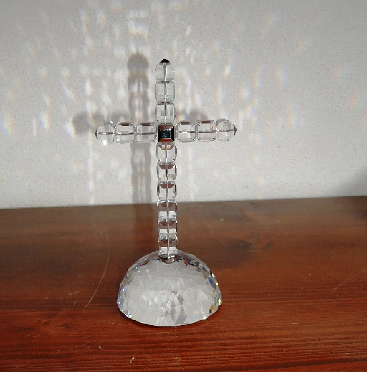 Swarovski crystal light cross 9